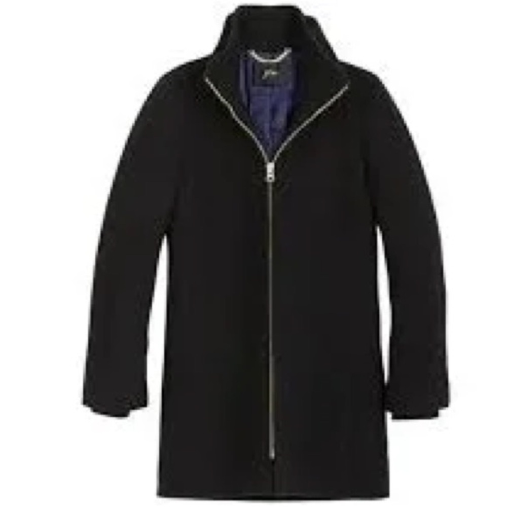 J Crew Lodge coat in Italian stadium-cloth wool KO896